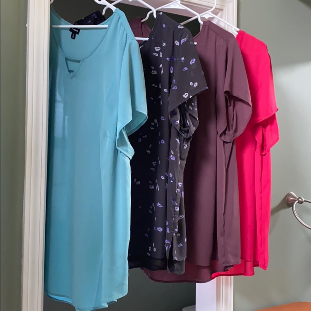 Torrid georgette blouse bundle